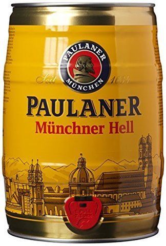 Пиво Paulaner Munchner Hell светлое фильтрованое 4.9% 5 л 4066600101635 фото